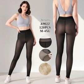 Фотография Колготы тёплые женские A9022 black р.42-54 "Hoan" недорого оптом от прямого поставщика