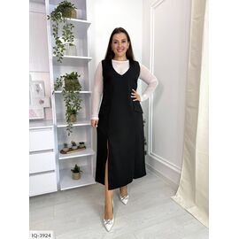 Фотография Женское платье с карманами р.46-48;50-52;54-56;58-60;62-64 "VLADA" купить недорого от прямого поставщика