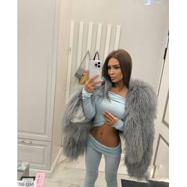 Фотография Шуба женская р.S-M;M-L (3цв) "ANNVER" купить недорого от прямого поставщика