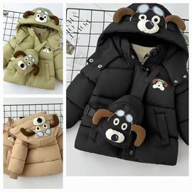 Курка дитяча зимова на хлопчика ML178 beige р.90-130 "MALIBU" недорого оптом від прямого постачальника