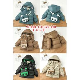 Курка дитяча зимова на хлопчика ML189 beige р.90-130 "MALIBU" недорого оптом від прямого постачальника