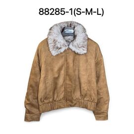 Куртка жіноча зимова 88285 beige р.S-L "Ale-Ate" недорого оптом від прямого постачальника