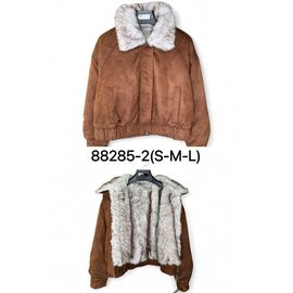 Куртка жіноча зимова 88285-2 brown р.S-L "Ale-Ate" недорого оптом від прямого постачальника
