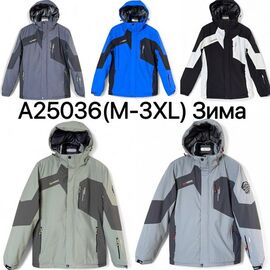 Фотография Куртка мужская зимняя A25036 l.grey р.M-3XL "Ale-Ate" недорого оптом от прямого поставщика