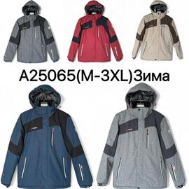 Куртка чоловіча зимова A25065 d.grey р.M-3XL "Ale-Ate" недорого оптом від прямого постачальника