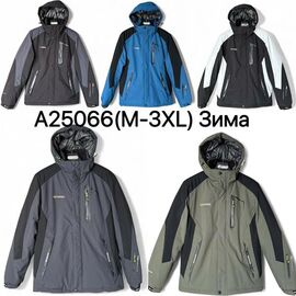 Куртка чоловіча зимова A25066 blue р.M-3XL "Ale-Ate" недорого оптом від прямого постачальника