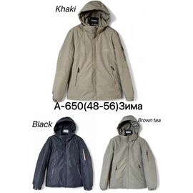 Куртка чоловіча зимова A650 khaki р.48-56 "Ale-Ate" недорого оптом від прямого постачальника
