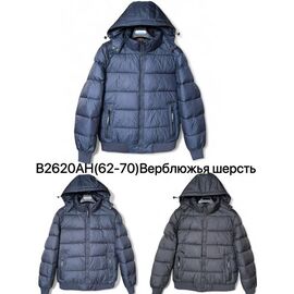 Куртка чоловіча зимова AB2620AH d.grey р.62-70 "Ale-Ate" недорого оптом від прямого постачальника