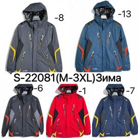 Фотография Куртка мужская зимняя S22081-1 red р.M-3XL "Ale-Ate" недорого оптом от прямого поставщика