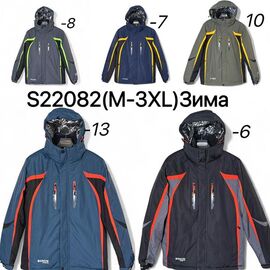 Фотография Куртка мужская зимняя S22082-7 navy р.M-3XL "Ale-Ate" недорого оптом от прямого поставщика