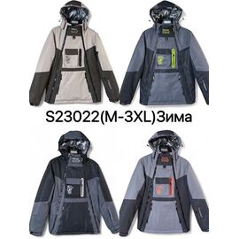 Фотография Куртка мужская зимняя S23022 black р.M-3XL "Ale-Ate" недорого оптом от прямого поставщика