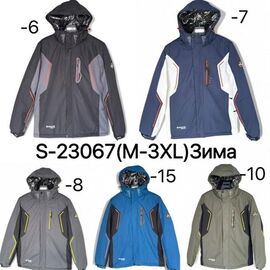 Фотография Куртка мужская зимняя S23067-15 blue р.M-3XL "Ale-Ate" недорого оптом от прямого поставщика