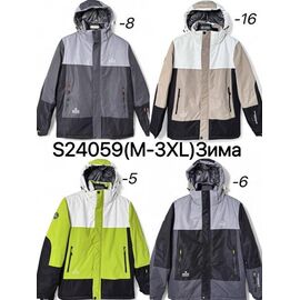 Фотография Куртка мужская зимняя S24059-6 black р.M-3XL "Ale-Ate" недорого оптом от прямого поставщика