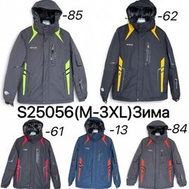 Фотография Куртка мужская зимняя S25056-62 black р.M-3XL "Ale-Ate" недорого оптом от прямого поставщика