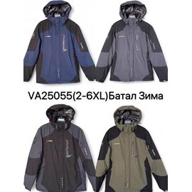 Фотография Куртка мужская зимняя VA25055 black р.2XL-6XL "Ale-Ate" недорого оптом от прямого поставщика