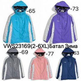 Фотография Куртка женская зимняя VWS23169-77 peach р.2XL-6XL "Ale-Ate" недорого оптом от прямого поставщика