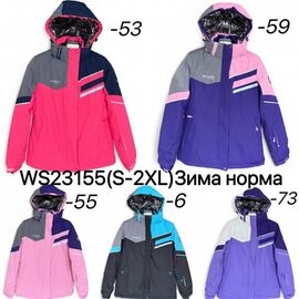 Фотография Куртка женская зимняя WS23155-59 purple р.S-2XL "Ale-Ate" недорого оптом от прямого поставщика
