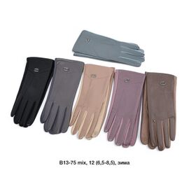 Рукавички жіночі утеплені B13-75 mix р.6.5-8.5 "Descarrilado" недорого оптом від прямого постачальника