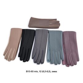 Рукавички жіночі утеплені B13-93 mix р.6.5-8.5 "Descarrilado" недорого оптом від прямого постачальника