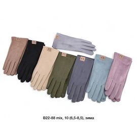 Рукавички жіночі утеплені B22-88 mix р.6.5-8.5 "Descarrilado" недорого оптом від прямого постачальника