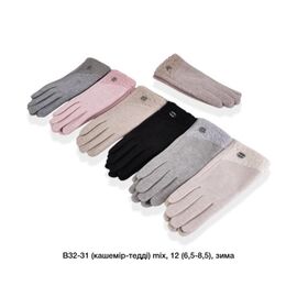 Фотография Перчатки утеплённые женские B32-31 mix р.6.5-8.5 "Descarrilado" недорого оптом от прямого поставщика