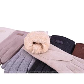 Фотография Перчатки утеплённые женские B33-81 mix р.6.5-8.5 "Descarrilado" недорого оптом от прямого поставщика