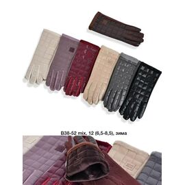 Фотография Перчатки утеплённые женские B38-52 mix р.6.5-8.5 "Descarrilado" недорого оптом от прямого поставщика