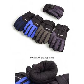 Рукавички дитячі на хлопчика C7 mix р.10-12 "Descarrilado" недорого оптом від прямого постачальника