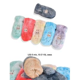 Рукавиці дитячі унісекс L02-5 mix р.7-10 "Descarrilado" недорого оптом від прямого постачальника