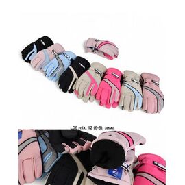 Рукавички дитячі унісекс L06 mix р.4-8 "Descarrilado" недорого оптом від прямого постачальника