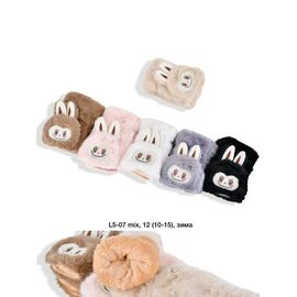 Рукавиці дитячі на дівчинку L5-07 mix р.10-15 "Descarrilado" недорого оптом від прямого постачальника