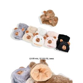 Рукавиці дитячі на дівчинку L5-09 mix р.10-15 "Descarrilado" недорого оптом від прямого постачальника