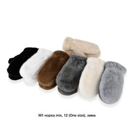 Рукавиці дитячі на дівчинку M1 mix р.one size "Descarrilado" недорого оптом від прямого постачальника