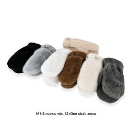 Рукавиці дитячі на дівчинку M1-2 mix р.one size "Descarrilado" недорого оптом від прямого постачальника