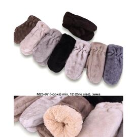 Рукавиці дитячі на дівчинку M25-97 mix р.one size "Descarrilado" недорого оптом від прямого постачальника