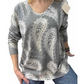 Светр жіночий 25240 d.grey р.46-52 "PULSE" недорого оптом від прямого постачальника