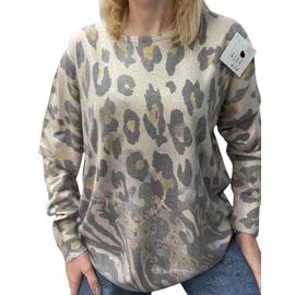 Светр жіночий 25242 beige р.46-52 "PULSE" недорого оптом від прямого постачальника