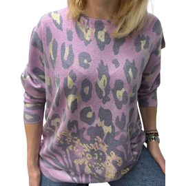 Светр жіночий 25242 pink р.46-52 "PULSE" недорого оптом від прямого постачальника