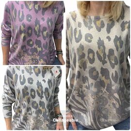 Фотография Свитер женский 25242 pink р.46-52 "Elena&Vika" недорого оптом от прямого поставщика