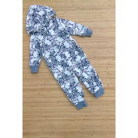 Кігурумі дитячий утеплений на хлопчика ML3140 l.blue р.92-146 "Meloria" недорого оптом від прямого постачальника