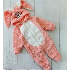 Фотография Кигуруми детский утеплённый на девочку ML3144 peach р.4-6 "Meloria" недорого оптом от прямого поставщика