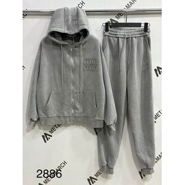 Костюм спортивний жіночий теплий 2886 l.grey р.S-L "Met&March" недорого оптом від прямого постачальника