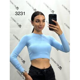 Топ жіночий 3231 l.blue р.XS-L "Met&March" недорого оптом від прямого постачальника