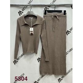 Фотография Костюм женский тёплый 5304 beige р.one size "Met&March" недорого оптом от прямого поставщика