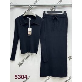 Фотография Костюм женский тёплый 5304 black р.one size "Met&March" недорого оптом от прямого поставщика