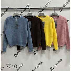 Фотография Свитер женский 7010 grey р.one size "Met&March" недорого оптом от прямого поставщика
