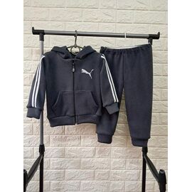 Костюм дитячий спортивний теплий на хлопчика PR607 grey р.1-3 "Proschenko" недорого оптом від прямого постачальника