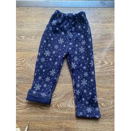 Штани дитячі утеплені на дівчинку PR614 navy р.98-116 "Proschenko" недорого оптом від прямого постачальника