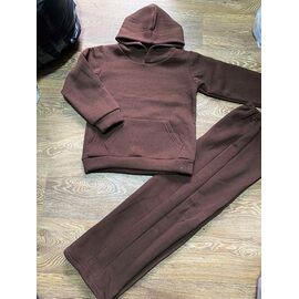 Костюм дитячий спортивний теплий на хлопчика PR643 brown р.110-128 "Proschenko" недорого оптом від прямого постачальника