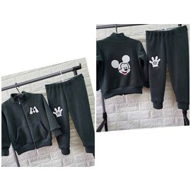 Фотография Костюм детский спортивный тёплый на мальчика PR646 d.grey р.98-110 "Proschenko" недорого оптом от прямого поставщика